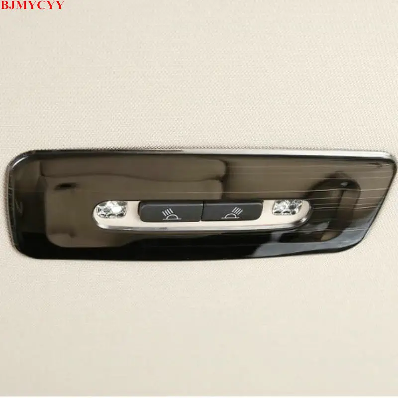 

BJMYCYY Stainless steel decorative frame for rear reading lamp of automobile for Toyota camry XV70 2018 2019 2020 accessories