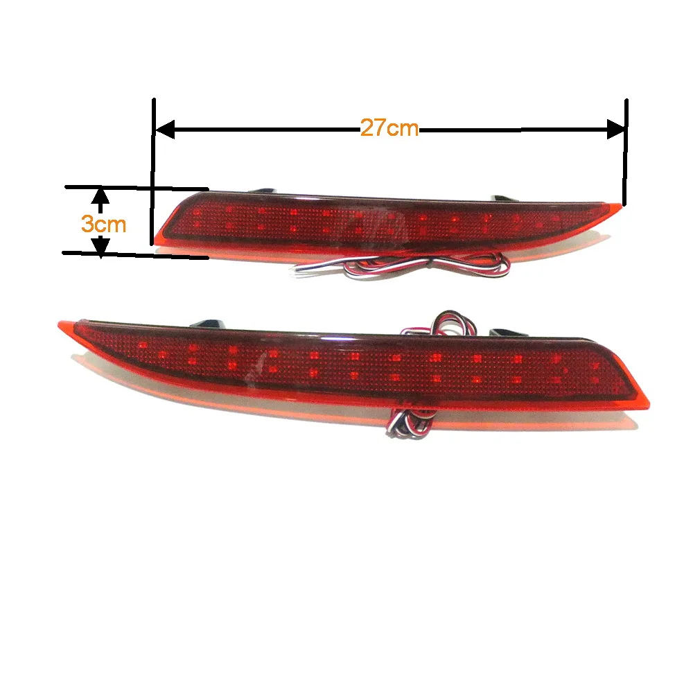 

July King Car LED Brake Lights + Night Running Warning Light DRL Case for Opel Vauxhall Astra J 5 Door Hatchback 2010-2015