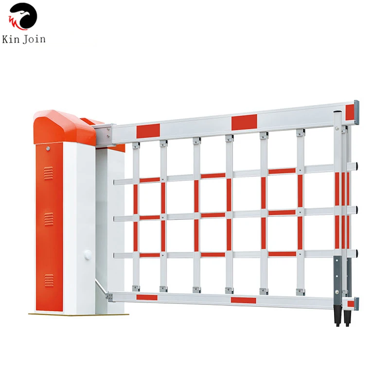 KINJOIN Automatic Car Park Management System Airborne Boom Barrier Gate / Traffic Barrier Parking Boom Gate