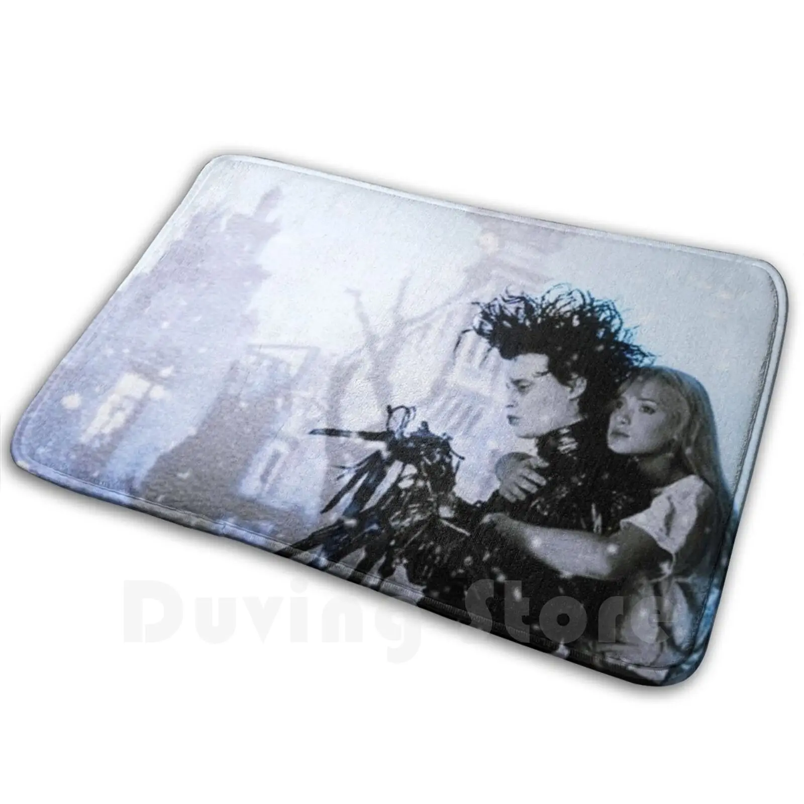 Edward Scissorhands Soft Non-Slip Mat Rug Carpet Cushion Edward Scissorhands Johnny Deep Winona Ryder Tim Burton Tim