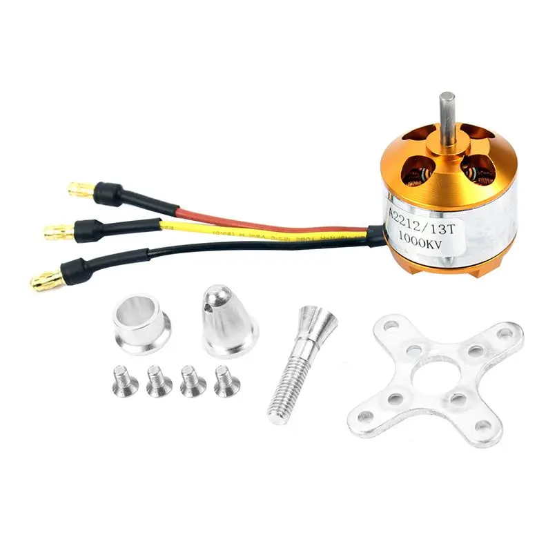 JMT A 2212 A2212 1000KV 1400KV Outrunner Brushless Motor 2-4S With Mount 10T RC Aircraft Quadcopter Drone