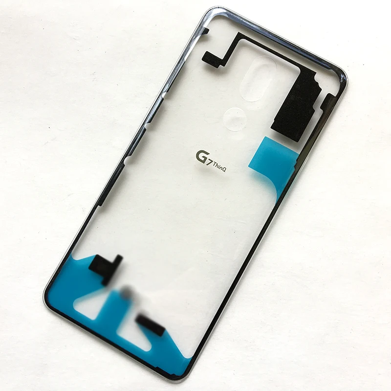 ZUCZUG New 3D Glass Battery Cover For LG G7 ThinQ G7+ G710 G710EM Rear Housing Back Case With Adhesive+Logo