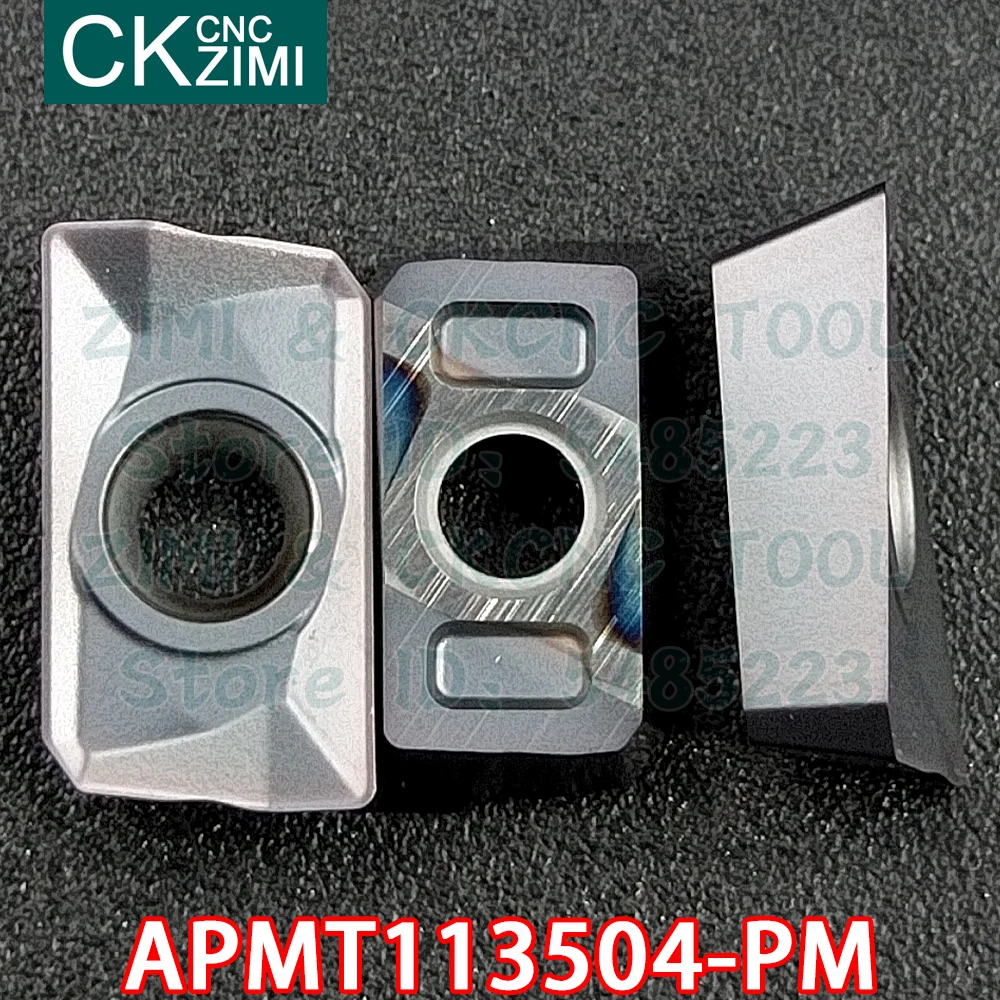 APMT113504-PM ZM1125 APMT 113504 PM Hartmetall Einsätze Schulter fräsen Einsätze Werkzeuge CNC mechanische drehmaschine wende Schneiden werkzeuge