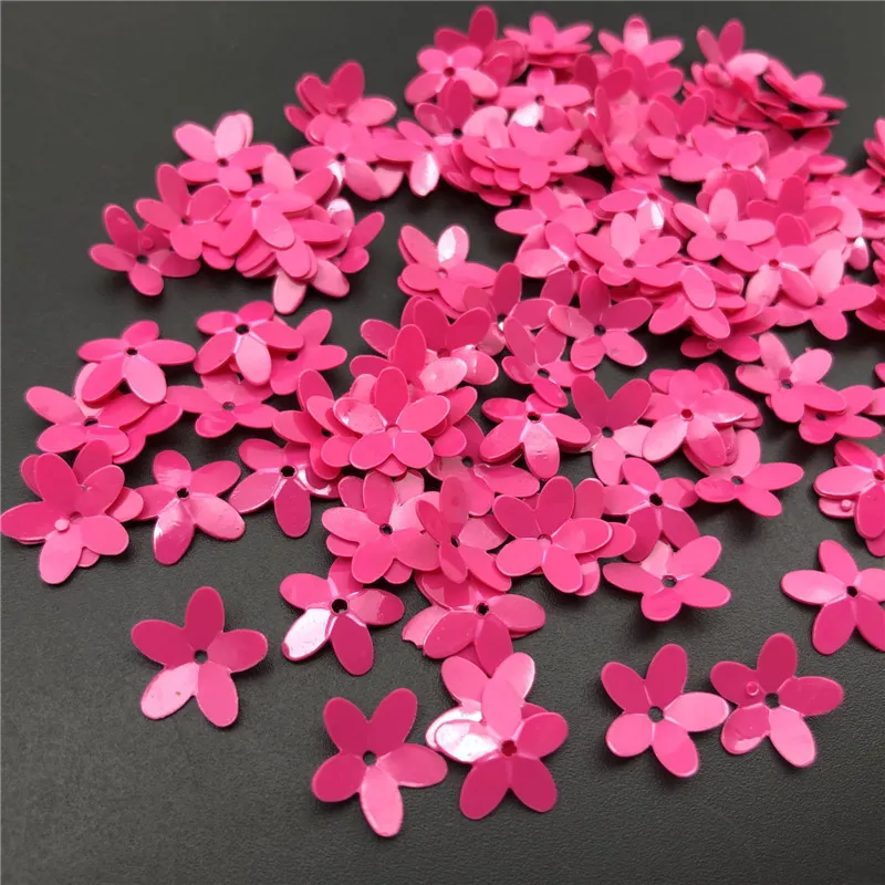 30g  Cup 10mm Flower Laser Golden Loose Sequins Paillettes For Sewing ,Shoes,Hat,Kids DIY,Crafts Accessories Wholesale