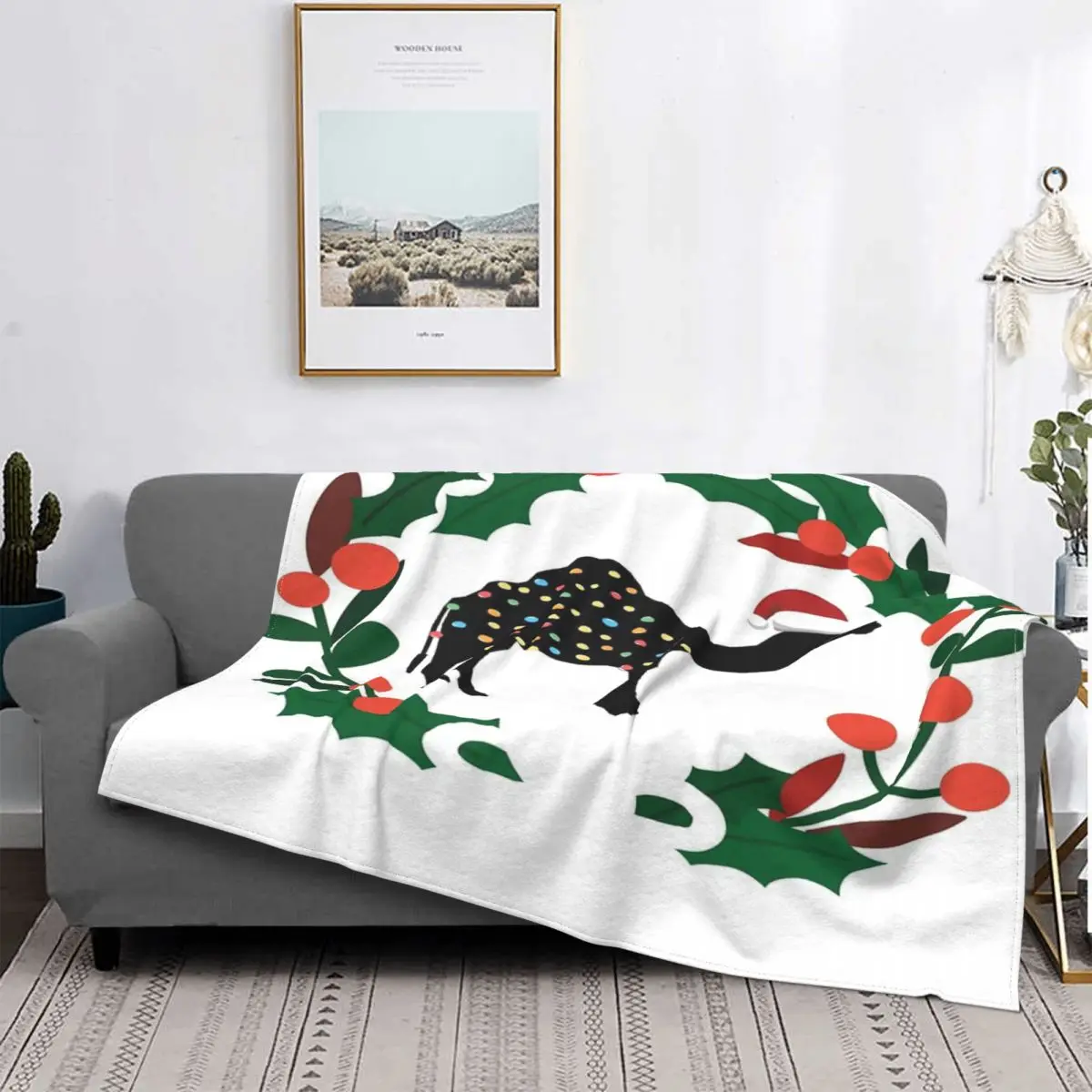 

Manta de muselina a cuadros para cama, manta de muselina, colcha de algodón, ideal para la celebración de Navidad, también para