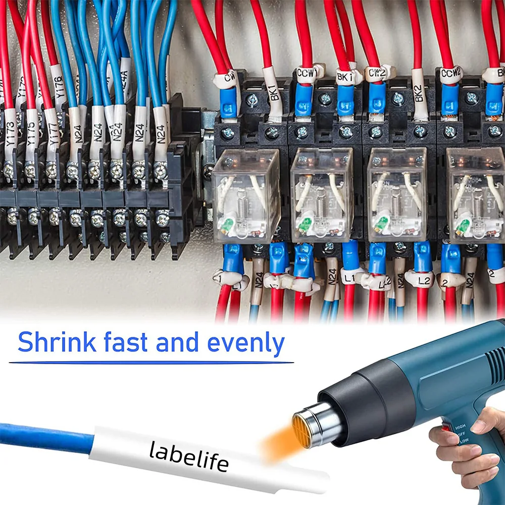 Kompatybilna taśma rurka termokurczliwa Brother HSe-231 HSe-211 HSe-221 HSe-631 dla PT-E550W P-touch E300 E500 P750WVP P900 P950W 7600