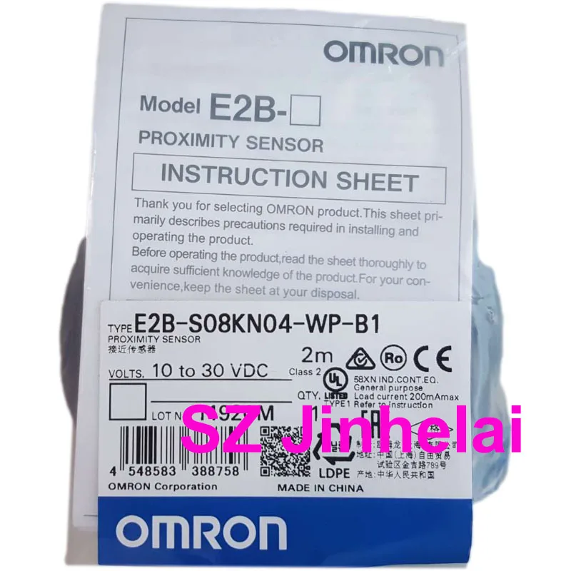 

OMRON E2B-S08KN04-WP-B1 E2B-S08KN04-WP-C1 E2B-S08LN04-WP-B1 Authentic original Proximity Switch Sensor 2M