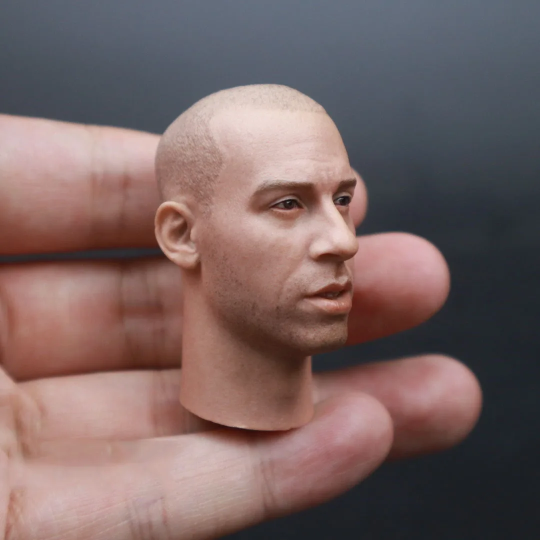 

Copy Version 1/6th WWII US. Ranger Battalion Capazzo Male Head Sculpture Model For 12inch Body Figures Accessories