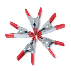 2/4/6 inch Metal A-shaped Clip Spring Clamps Woodworking Grip Powerful Tools Fixed Clamps Home Crafts Repair Hand Tool