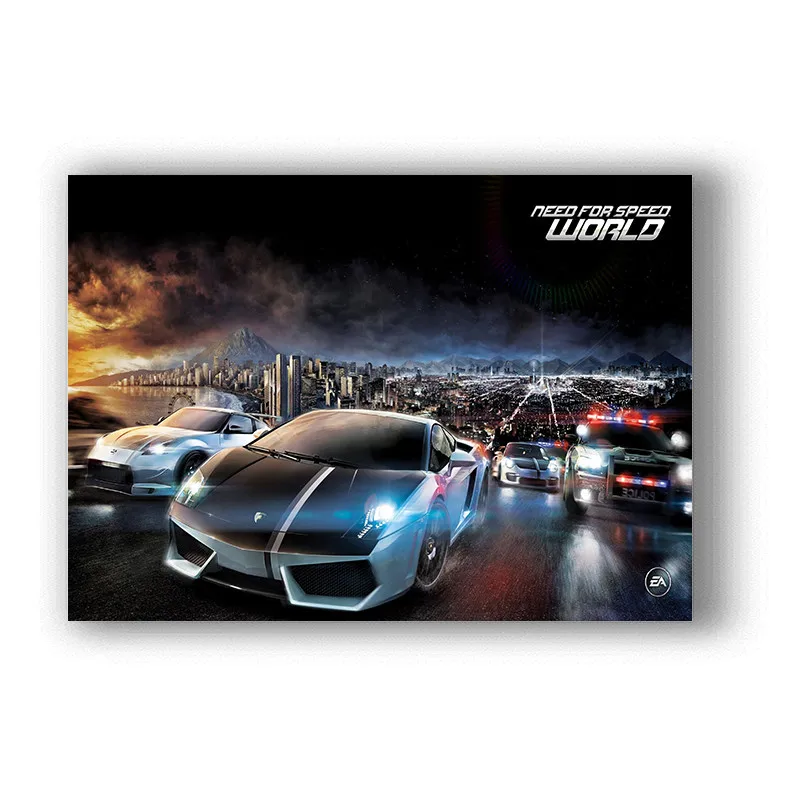 Need For Speed Classic games Poster Clear Image Wall Stickers Home Decoration Good Quality Prints White Coated Paper