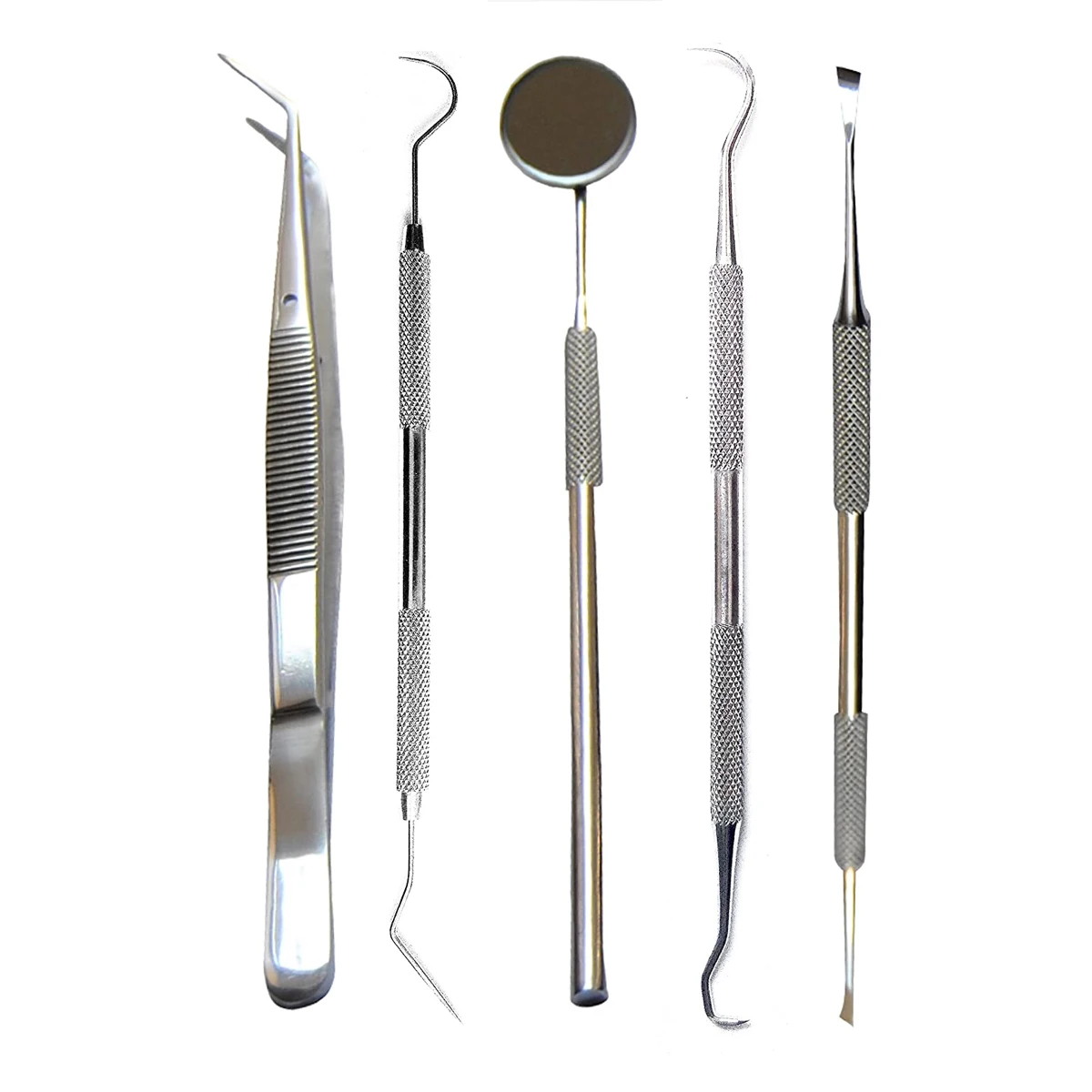 

1PCS Stainless Steel Double Head Dental Tool Dentist Teeth Clean Hygiene Explorer Probe Hook Pick Dentists Instruments