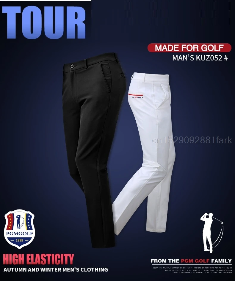 PGM Winter Männlichen Verdickung Golf Hose Golf Lange Hosen männer High-elastische Sport Hosen Größe XXS-3XL Hohe qualität – Detail 2