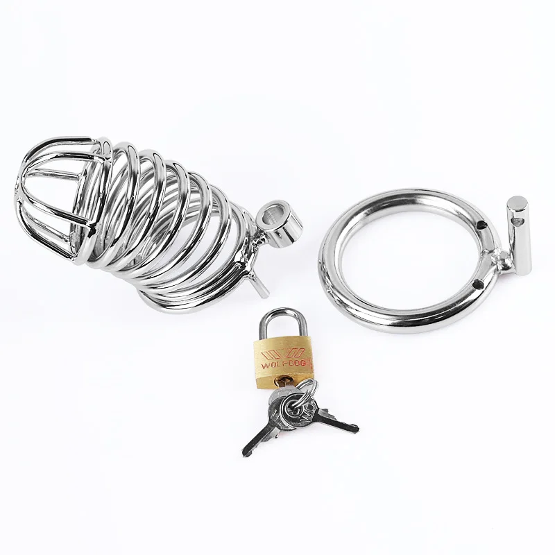 Stainless Steel Cock Cage The Cage of Shame Male Chastity Device Erotic Urethral Lock Chastity Belt Chastity Cage Men Sex Toys