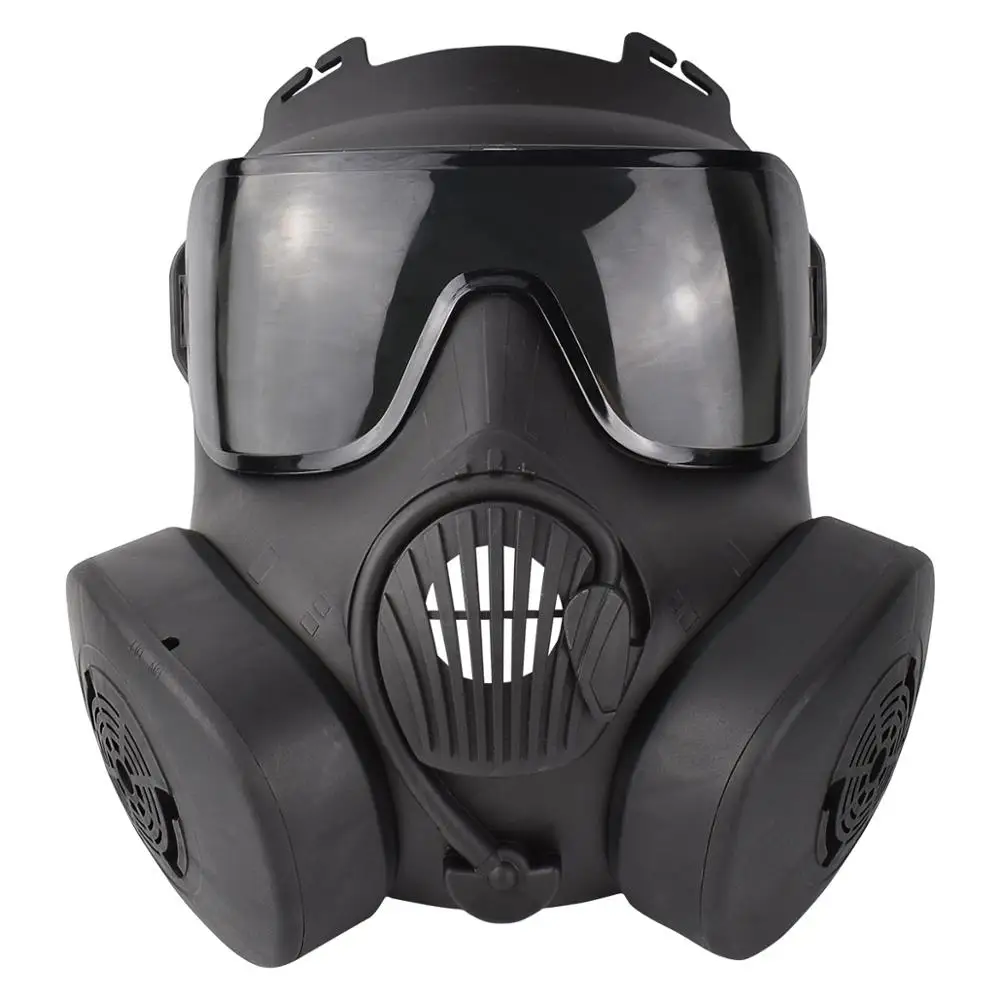 Airsoft Paintball Mask Dual Fan Anti-Fog PC Lens Protective Mask Hunting Military Tactical Shooting BB Gun Accessories