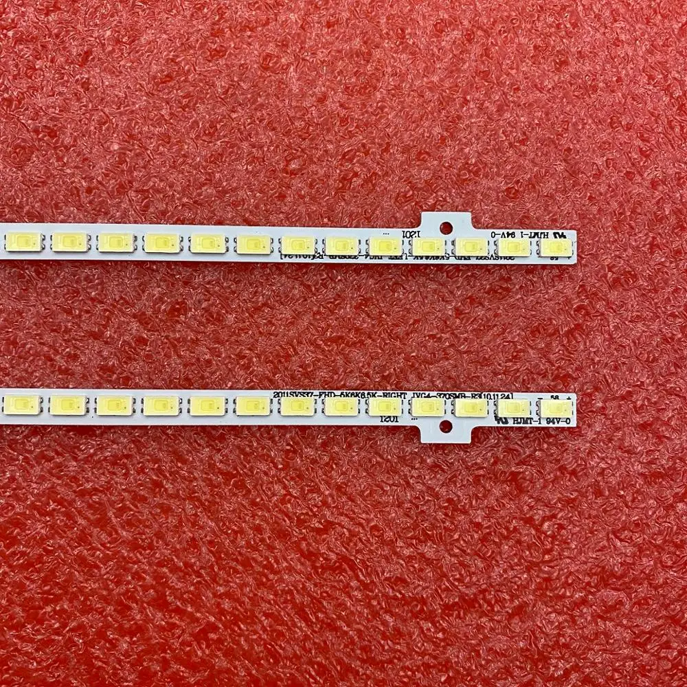 2 PCS 410mm LED Backlight Strip For TV UE37D552 UE37D5000 UE37D6500 UE37D6100SW UE37D5500 LD370CSB-C1 LD370CGB-C2 T370HW05