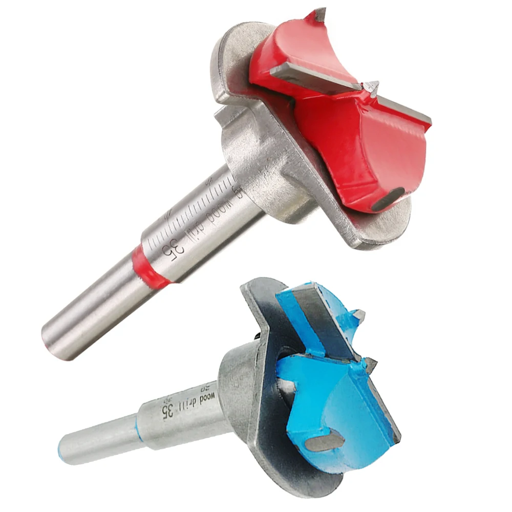 Hige-bisagra ajustable para carpintería, sierra de agujero abierto, broca Forstner, herramientas de perforación eléctricas, 35mm
