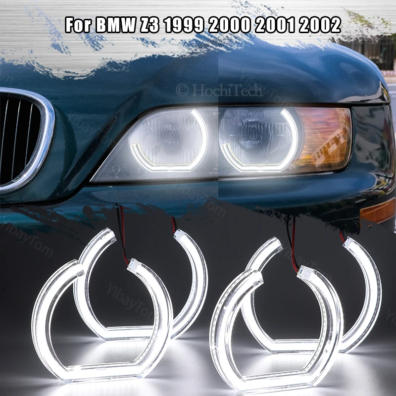 

Excellent Quality Car Accessories Ultra Bright DTM M4 Style Led Angel Eyes Kit Halo Rings for BMW Z3 1999 2000 2001 2002