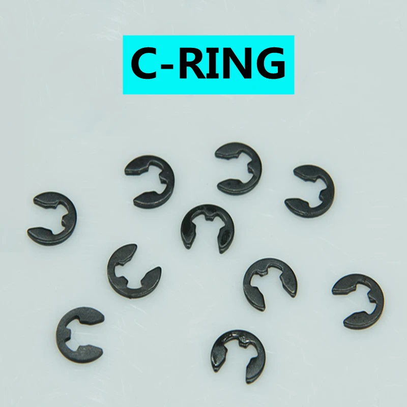 C-Ring Cnc Arbor อุปกรณ์ Snap แหวนเปิดแหวนยึด W-ประเภทความดันแผ่นเพลาวงแหวนปะเก็นหัวเข็มขัด