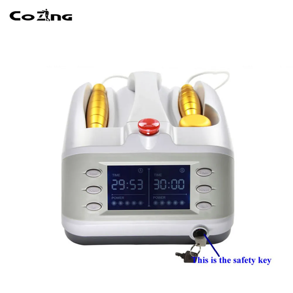 

Low level laser therapy LLLT 810nm/650nm Physical therapy physiotherapy laser equipment+ 2 Probes