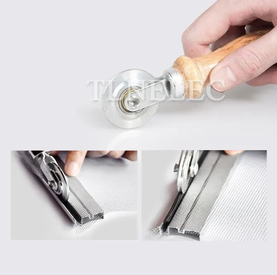 Change Window Screen Tools Presser Wheel Sand Window Net Installation Household Pulley Groove Universal Window Screen Roller