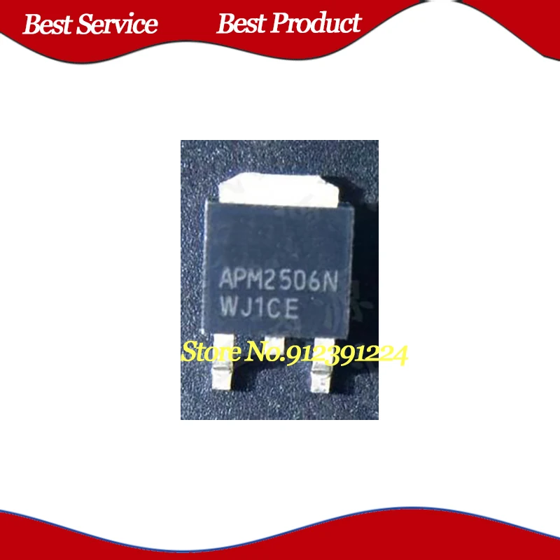 5 Pcs APM2506NUC-TRL APM2506N TO252 New and Original In Stock