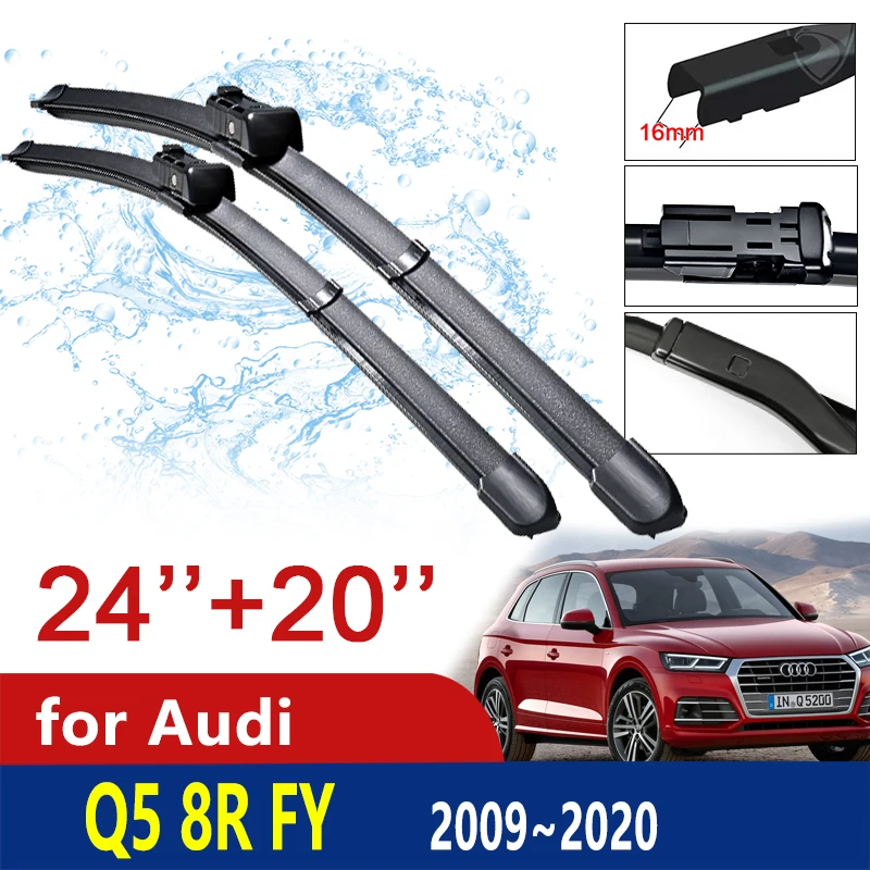 

Car Wiper Blades Windscreen for Audi Q5 8R FY 2009~2020 Front Windshield Wipers Car Accessories 2010 2011 2012 2015 2016 2017