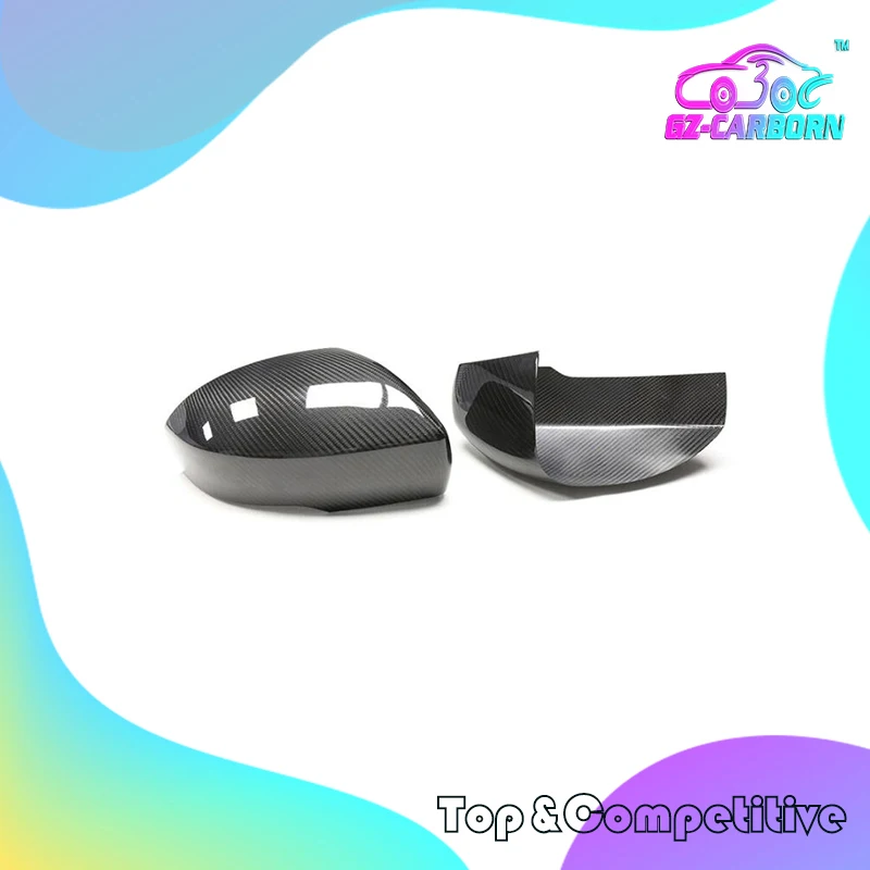 

14-22 For Range Rover Sport Vogue For Land Rover Discovery 4 Side Rearview Mirror Caps Add On/Replace Type Dry Carbon/ABS+Carbon