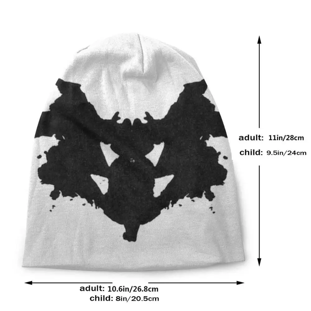 Rorschach Mask Unisex Beanies Windproof Hedging Cap Rorschach Rorshash Watchmen Watch Men Super Heroe