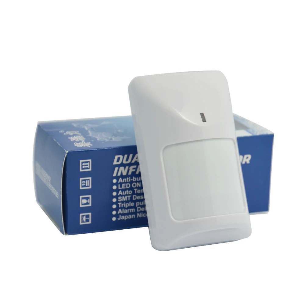 1 PCS Home Security Wall Mounted Type Infrared Detector PIR Motion Sensor Include Holder NC NO Relay Signal Options Burglar