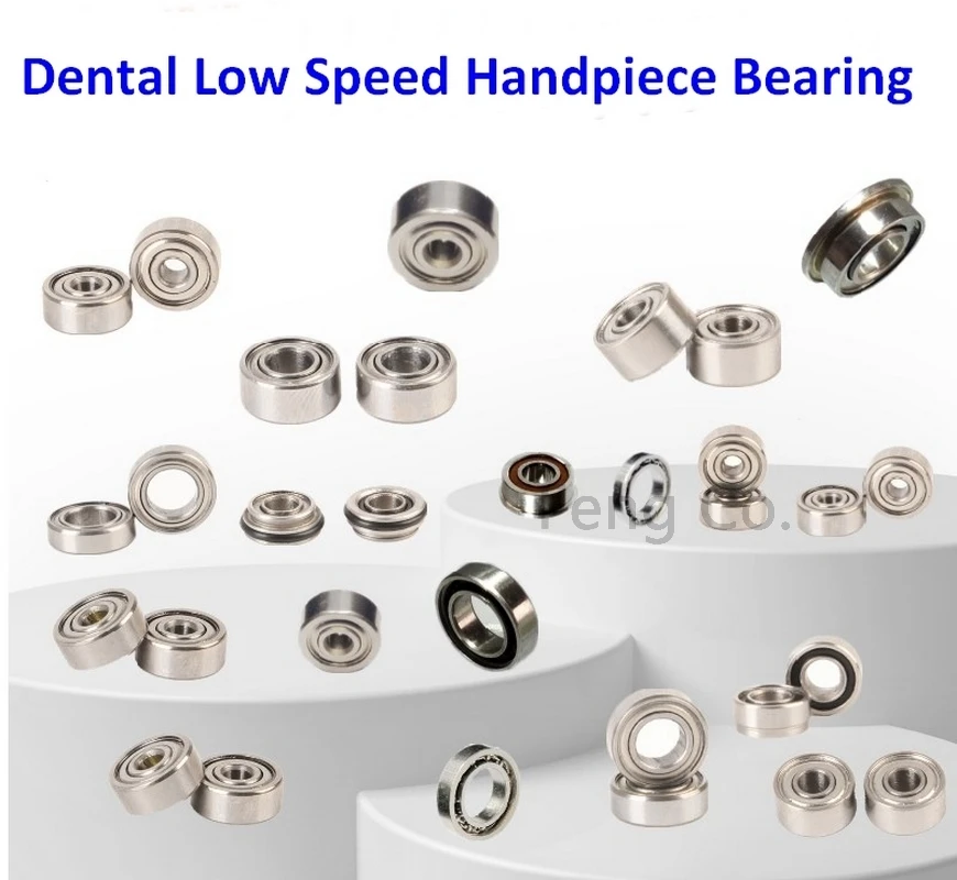 10pcs Dental Handpiece Bearing Planter Motor Bending Straight Parts For NSK KAVO WH SIRONA SINOL Low Speed Stainless Steel