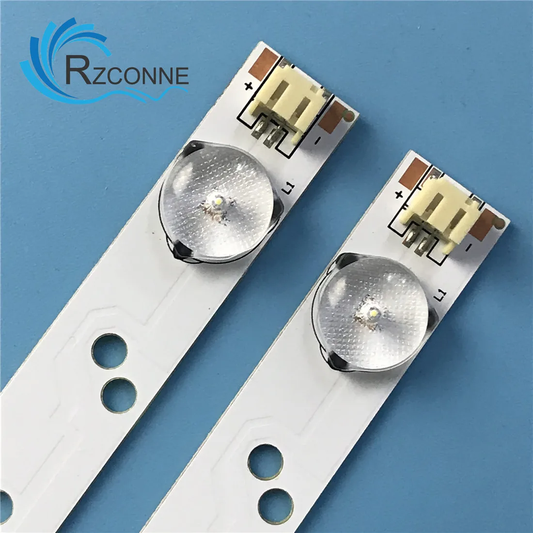 Faixa de led para retroiluminação, 755mm, 9 lâmpadas para elemento de tv de 40 polegadas, moda urbana, eleftpocket 40e700