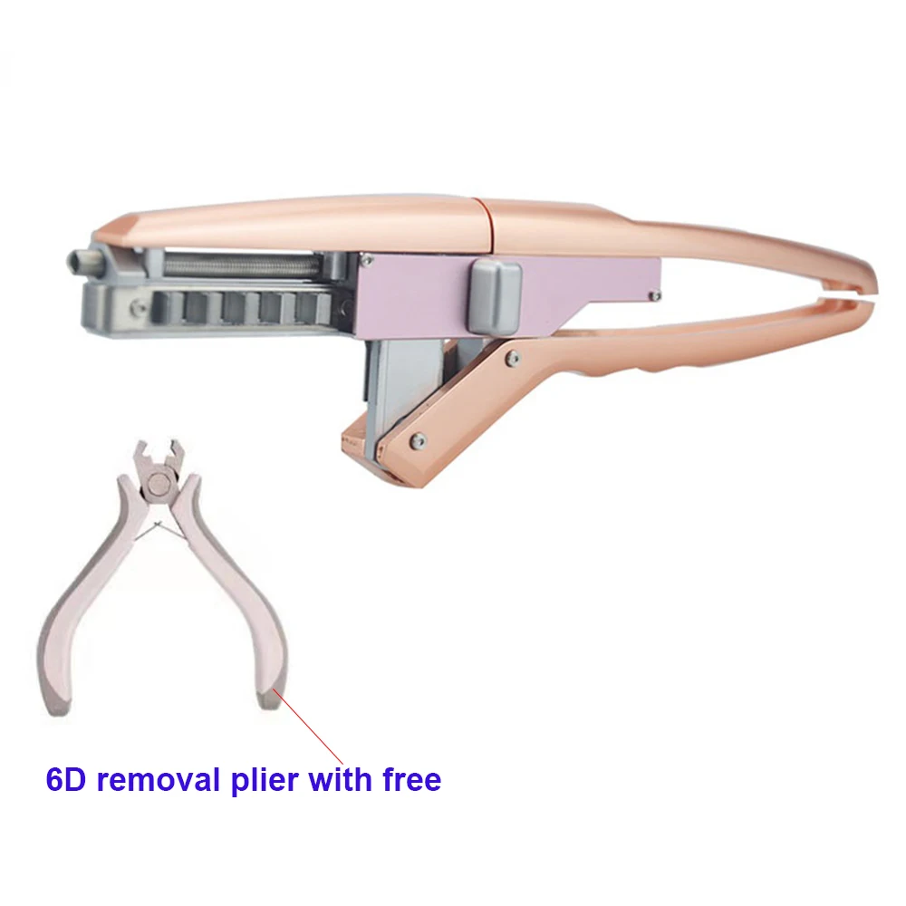 Best Sell 20min Finish Extension That The Greatest InventionIn Salon Second generation of 6D hair extension machine