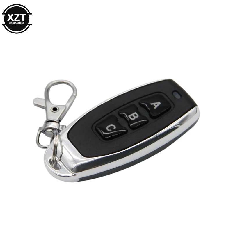 433MHz Wireless Remote Control 3 Key Garage Door Duplicator Learning Code Key Fob Universal Copy Auto Car Alarm System for 2260