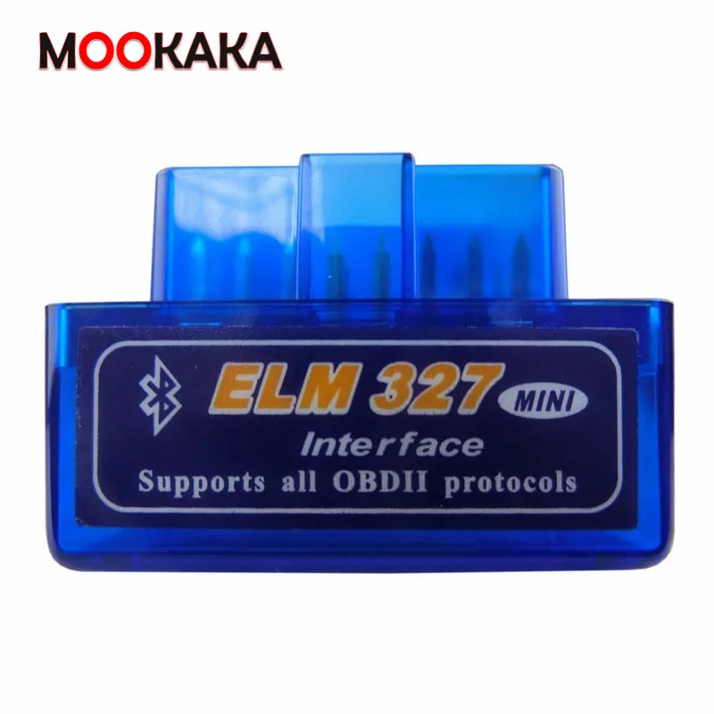 V2.1 Super MINI ELM327 Bluetooth OBD2 Wireless ELM 327 Multi-Language Works ON Android/PC INI ELM327 HHOBD HH OBD Bluetooth OBD2