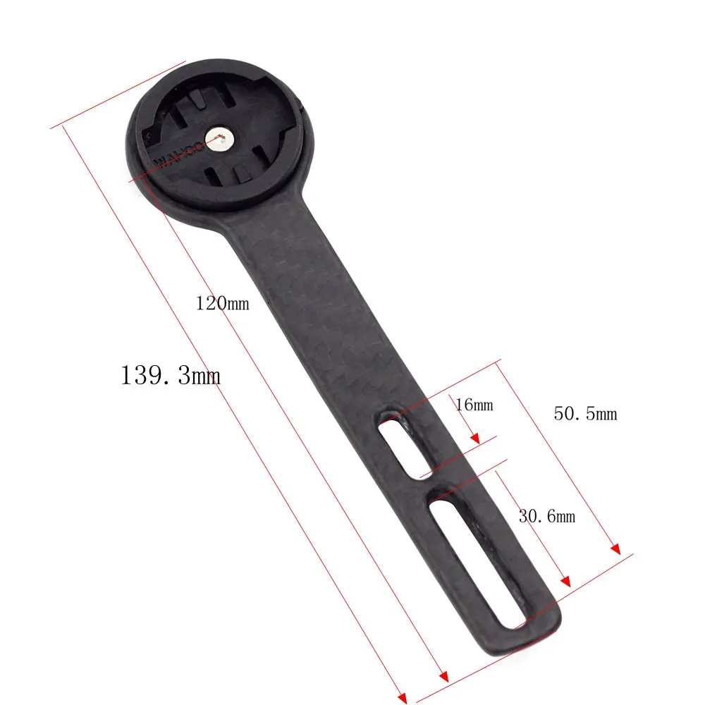 SILVEROCK Carbon Computer Montieren Für Integrierte Lenker GARMIN 1000 IGPSPORT Wahoo Bryton MIO Lenker Out Front GPS Halter – Detail 1