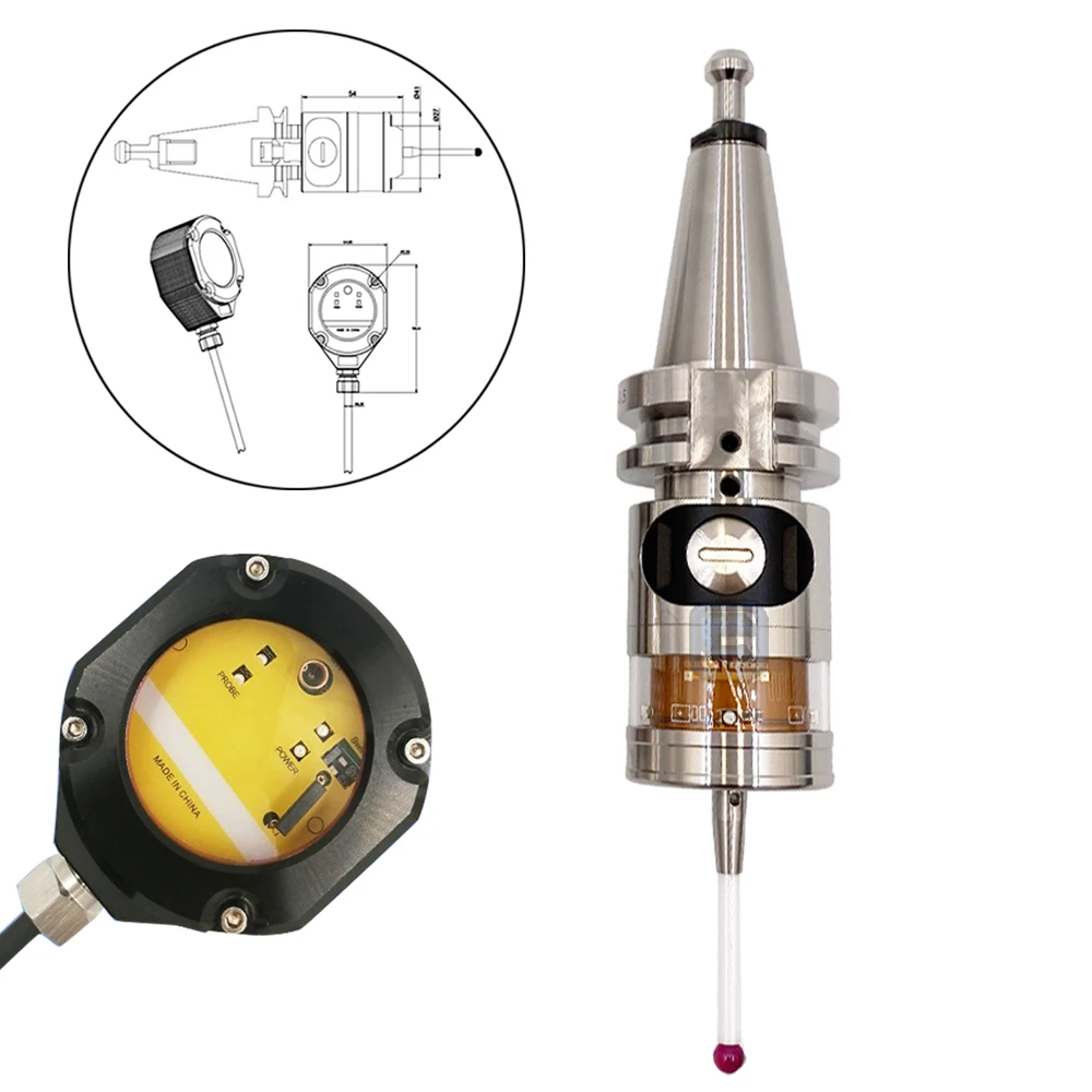 Sonda Wireless per macchine utensili Cnc centro di lavoro Cnc sensore di segnale a infrarossi rilevazione 3d sonda Wireless automatica