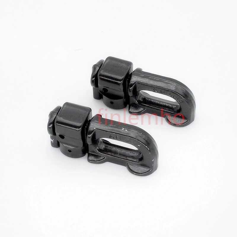 2pc dj alto-falante aparelhamento duoble parafuso prisioneiro anel gabinete acessórios para pendurar no teto wal montagem home theater karaokê áudio profissional