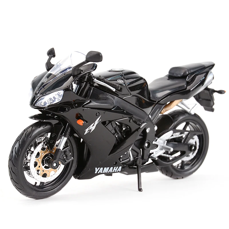 Maiisto Die Cast Motocicleta Modelo Brinquedos, Yamaha YZF-R1 Collectible Hobbies, 1:12