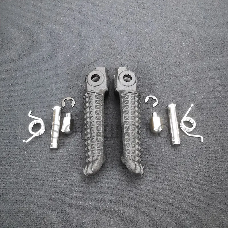 Motorcycle Front Rear Footrest Foot Pegs Bracket Set For Yamaha YZF R1 YZF-R1 R1S R1M 2015 2016 2017 2018