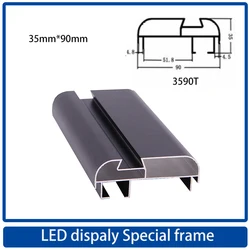 1 Meter/Pcs 12 Meter/ Lot 3590G/T LED Display Screen Al Frame Suit For P7.62,P10, P16 Indoor and Semi-outdoor Strip screens