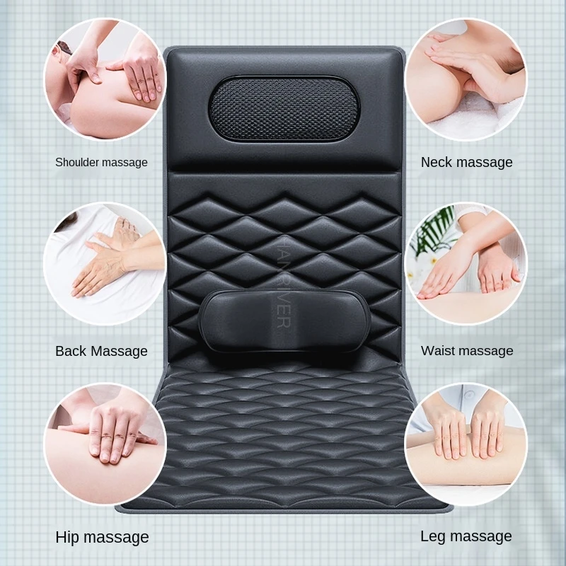 Massager Body Multi-function Back Waist Neck Massage Cushion Knead Hot Compress Automatic Massage Mat