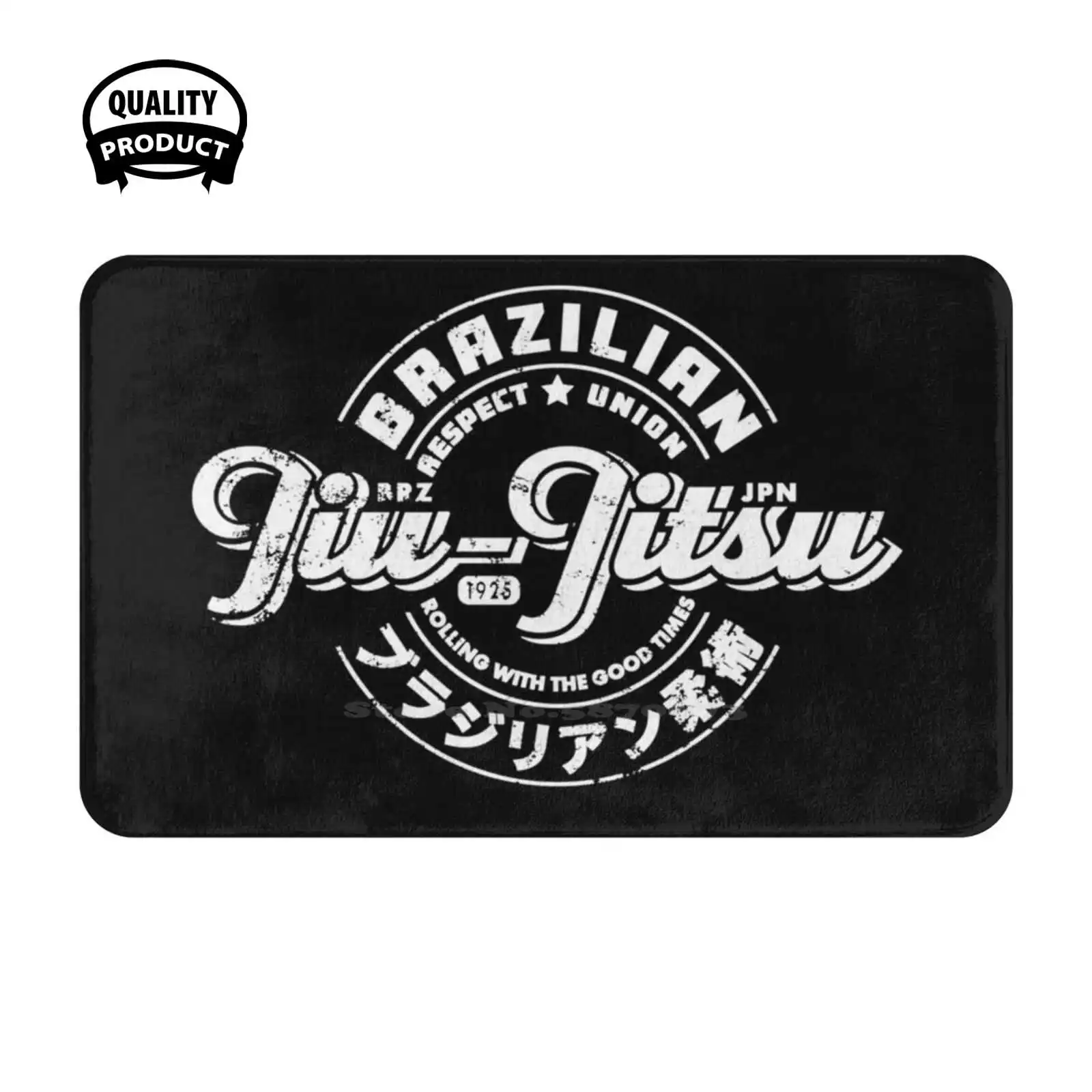 Brazilian Jiu - Jitsu Soft Cushion Home Carpet Door Mat Car Rug Brazilian Jiu Jitsu Bjj Grappling