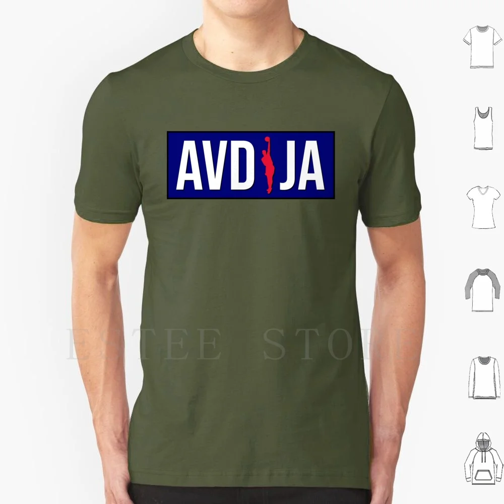 Deni Advija-Washington baloncesto camiseta algodón hombres DIY estampado Deni Advija Deni Avdija Israel Washington Wizard baloncesto