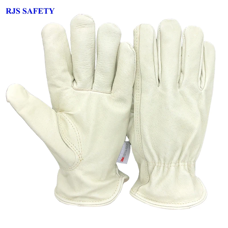 RJS SAFETY Winter Warm Gloves Man\'s Work Driver Windproof Security Protection Wear Safety Working Ski For Man Woman Gloves 4037