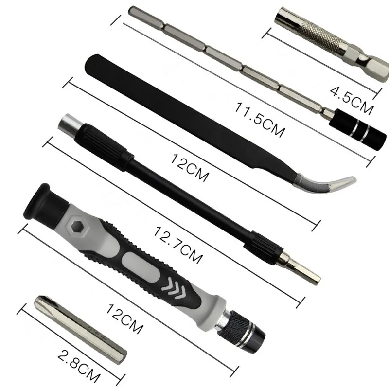 Conjunto chave de fenda Multi-função Do Computador Do Telefone Móvel Digital PC Dispositivo Eletrônico Reparação Ferramentas herramientas de mano