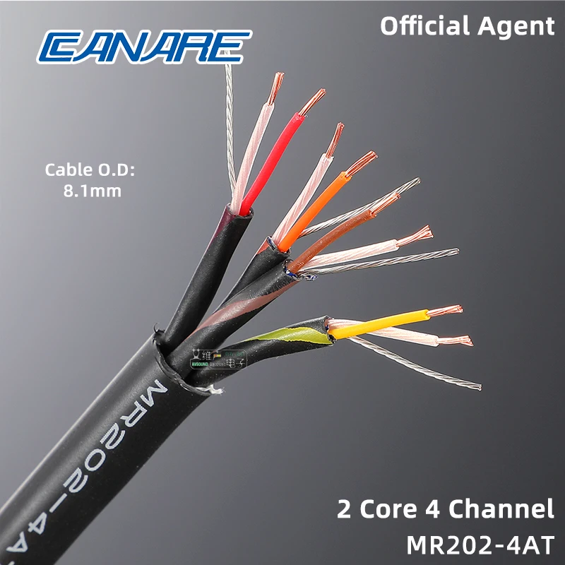 Canare MR202 2AT 4AT XLR Audio Cable 1m