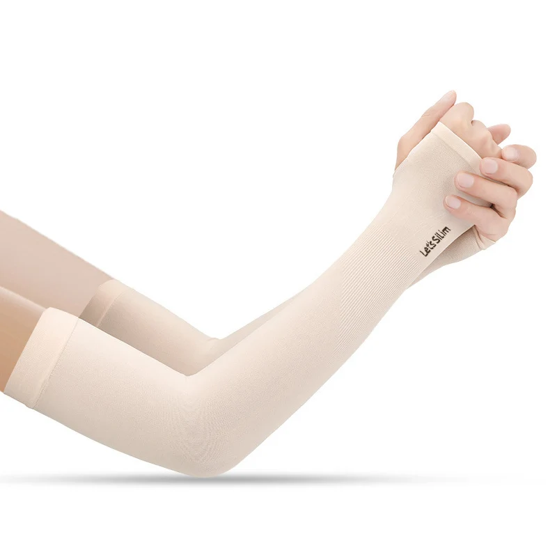 2 stücke Ultra Dünne Arm Wärmer Ärmeln Sport Sonne UV Schutz Licht Manguito Ciclismo Kühlung Laufen Angeln Radfahren Männer Frauen – Detail 6