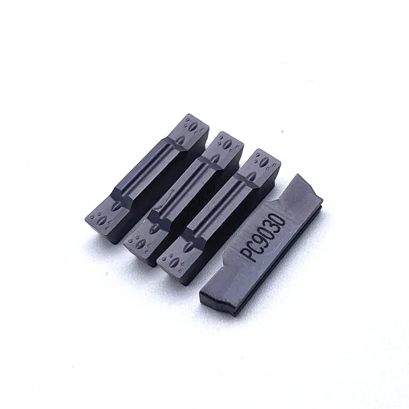 Alta calidad MGMN200 MGM300 MGMN400 PC9030/NC3020/NC3030 insertos de carburo de ranurado CNC torno cortador herramienta de torneado