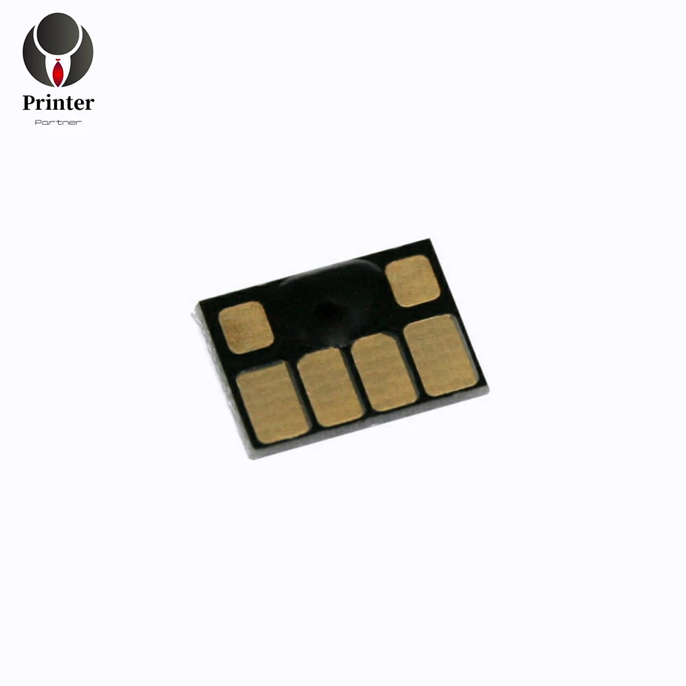 Printer Partner unique Refillable cartridge Auto reset chip KCMY as 1 set compatible for HP 11 10 to 1000 K850 cp1700