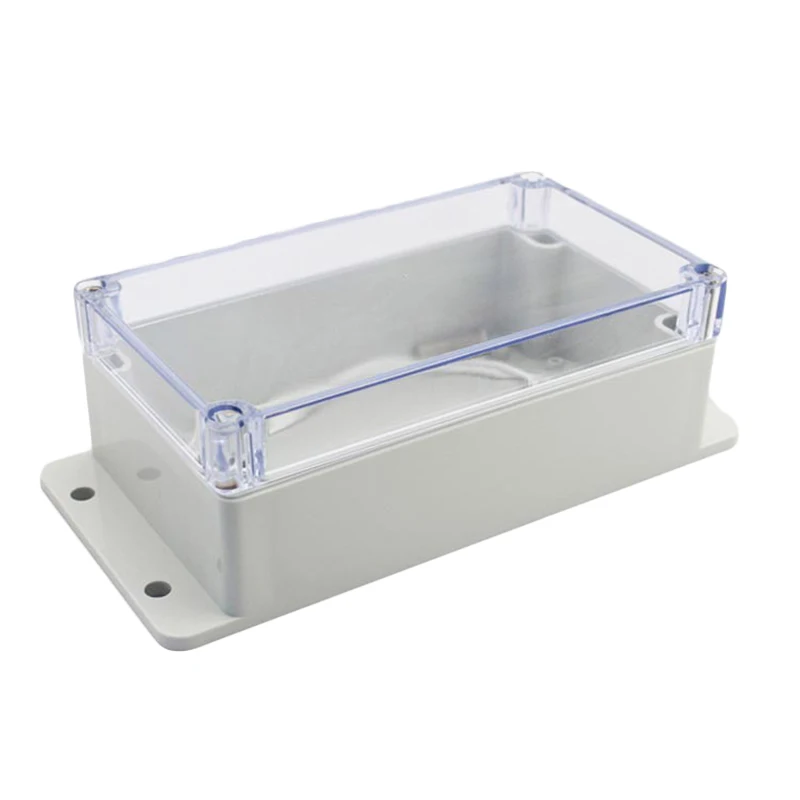 Waterproof Plastic Box ABS IP66 Electronics Box Enclosure Outdoor Instrument Design Electrical Junction Box Wiring Case Housing